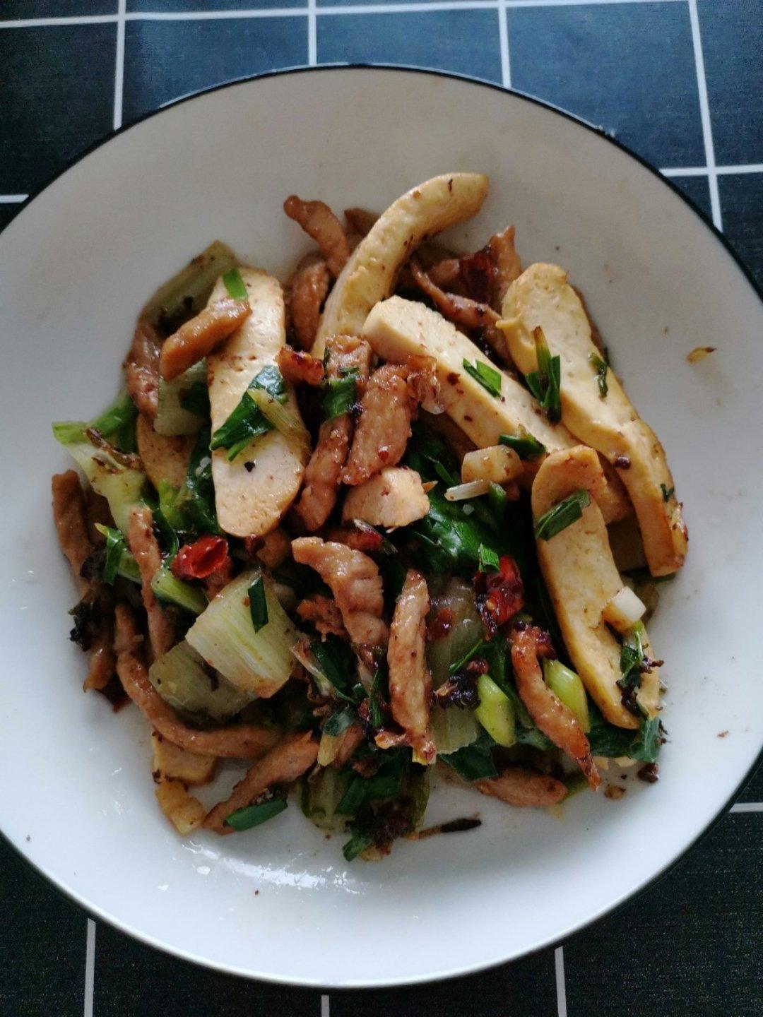 香干炒肉做法