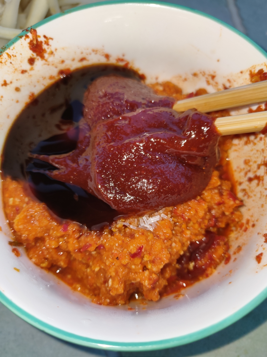 简单下饭小咸菜 桔梗五常大米饭超配的做法 步骤5
