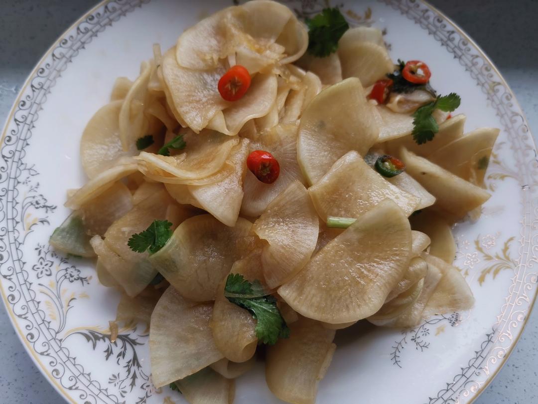 酸辣爽口脆萝卜
