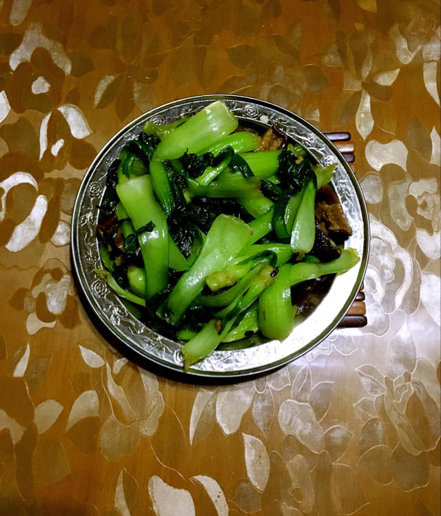 耗油香菇白菜