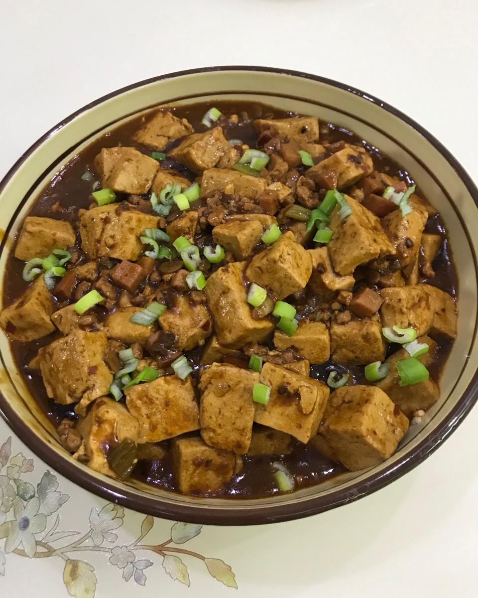 家常菜-肉末豆腐