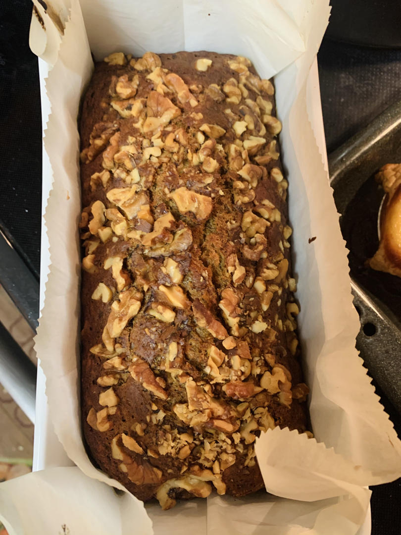 简易版香蕉核桃蛋糕