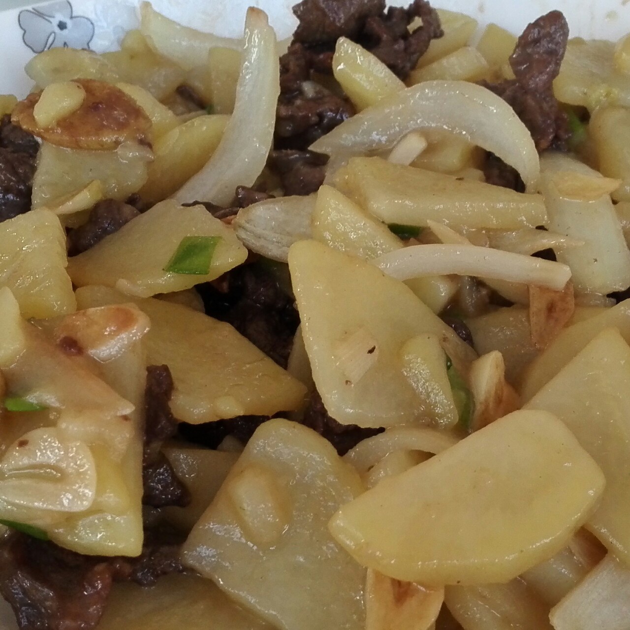土豆炒牛肉
