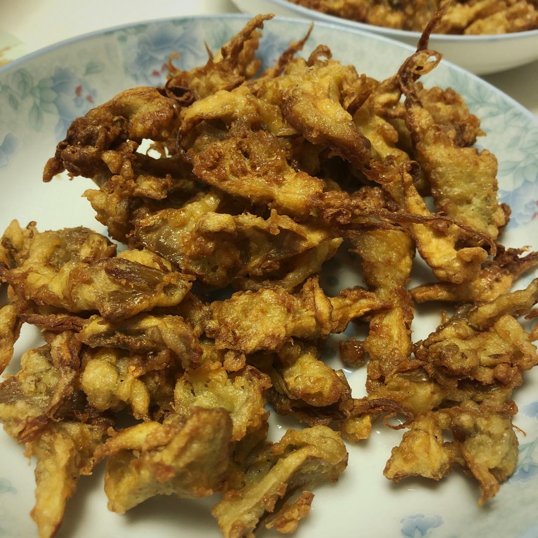 油炸平菇
