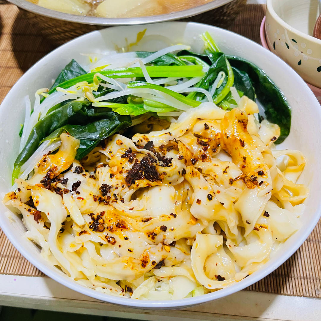 快手版油泼辣子面