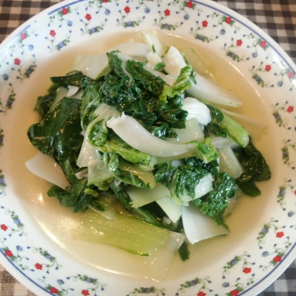 清炒小白菜