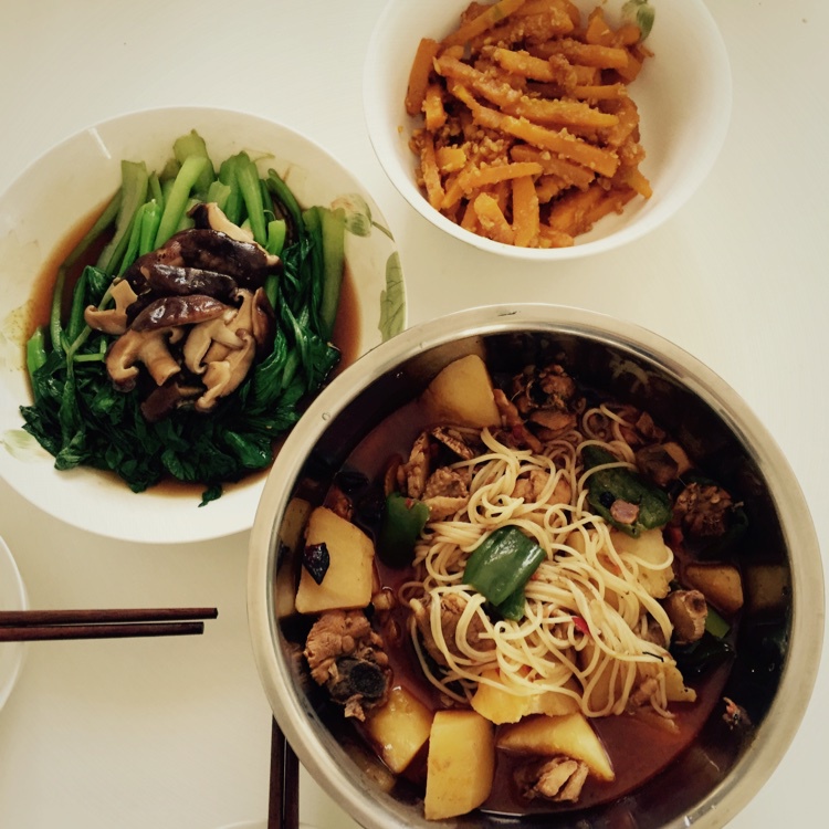 香菇菜心