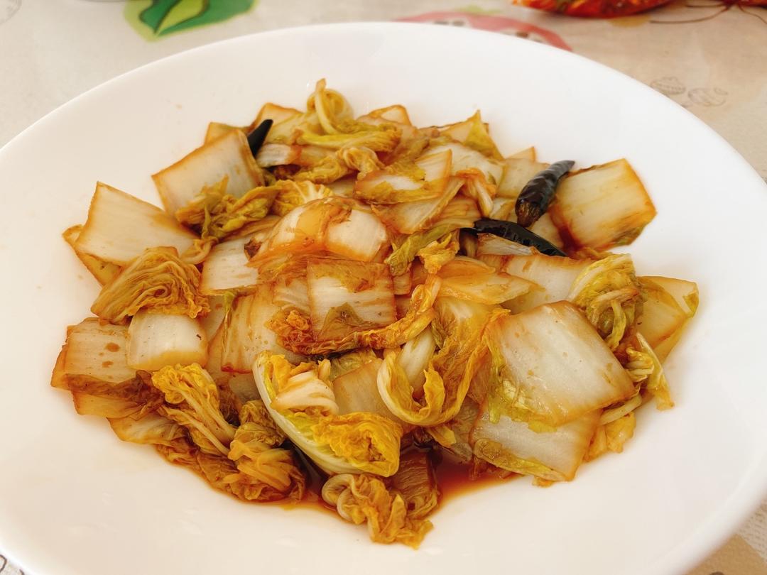 醋溜娃娃菜，教你做的跟饭店一样好吃