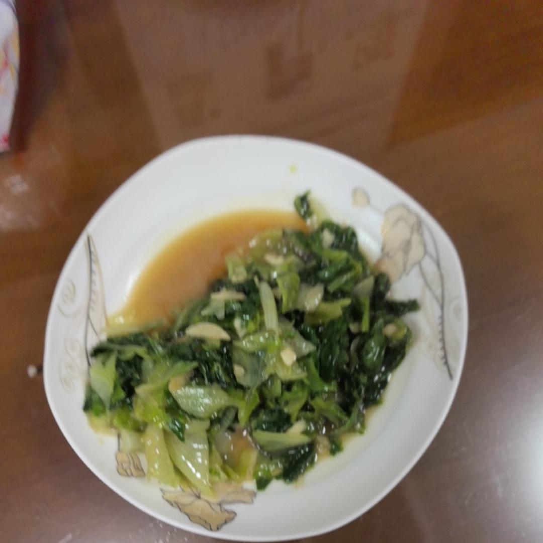 清炒生菜