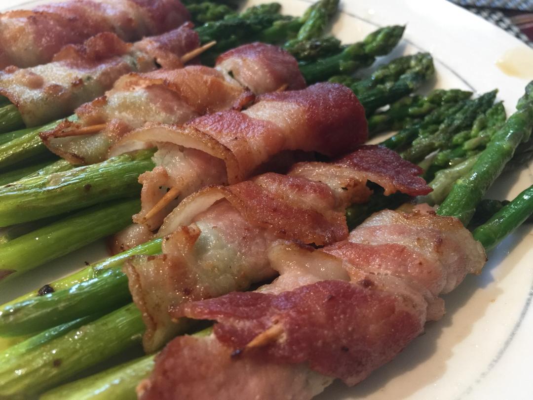 培根芦笋卷