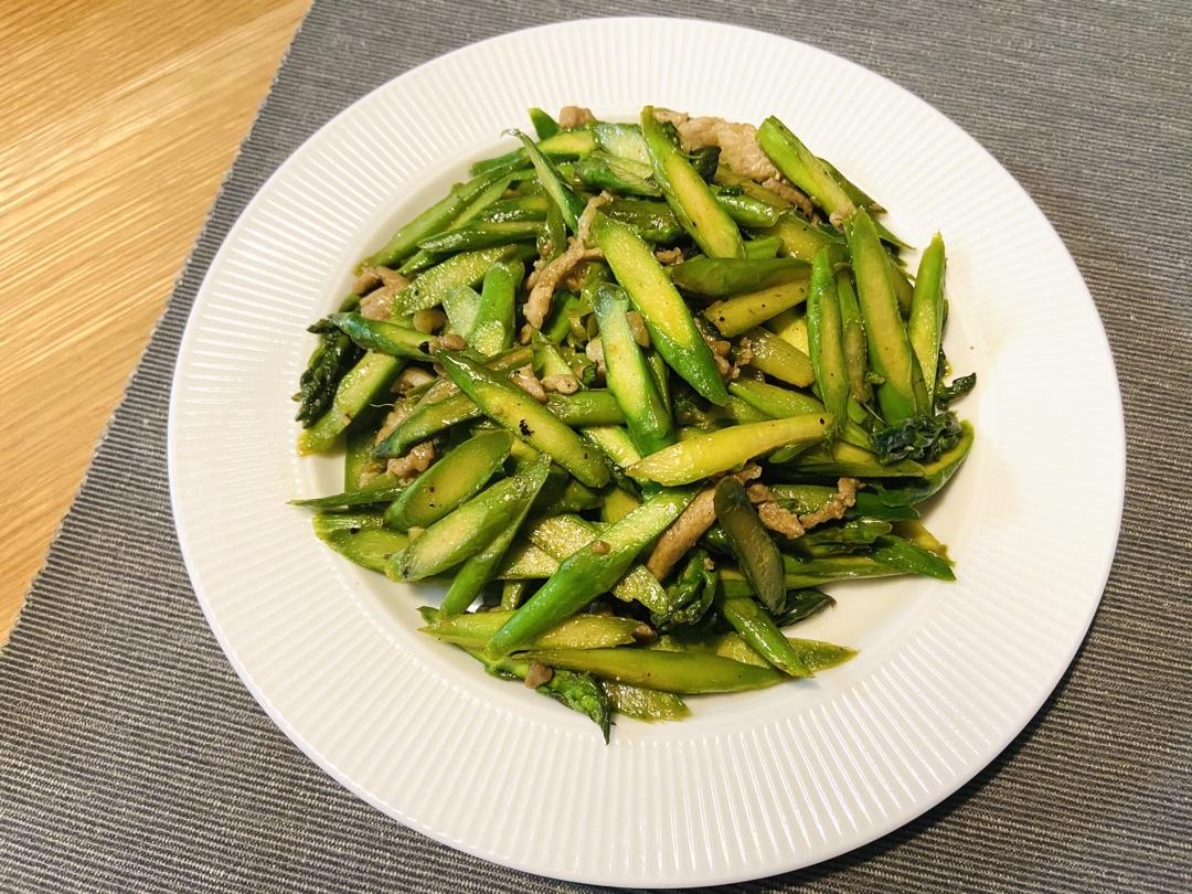 芦笋炒肉
