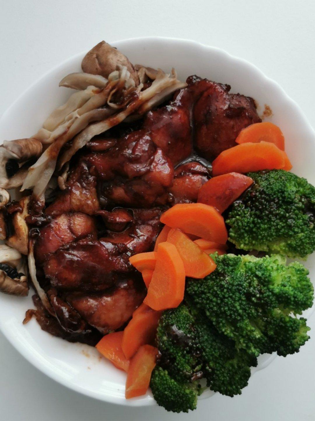 照烧鸡腿饭