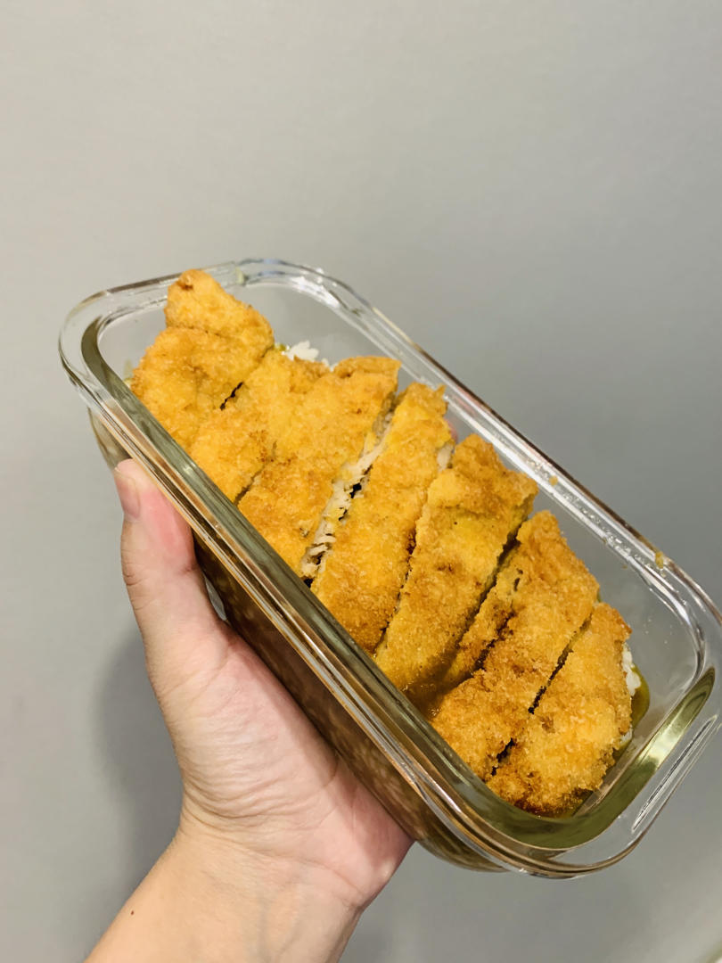 香酥咖喱猪排饭