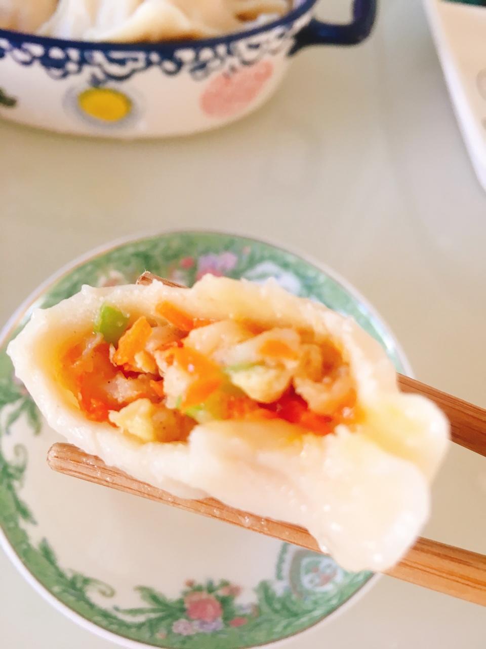 私房胡萝卜素馅饺子