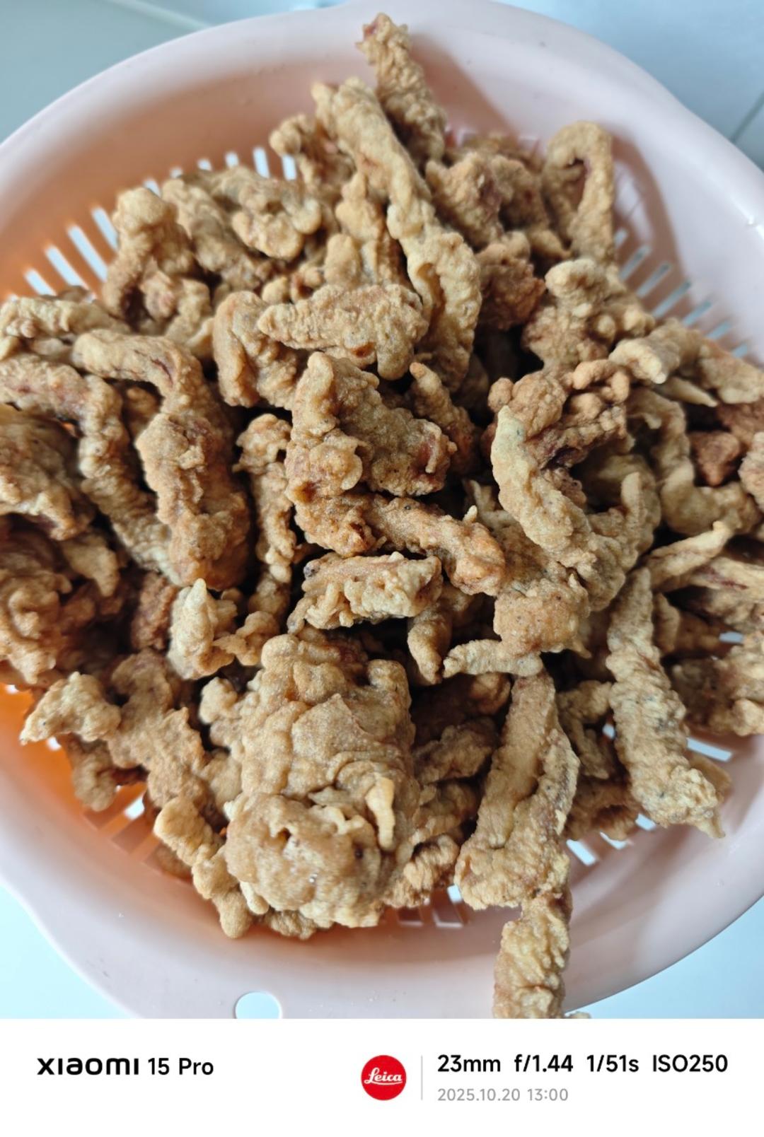 香死人不偿命的干炸小酥肉（特别简单）