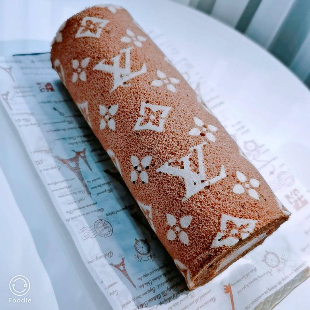LV老花蛋糕卷