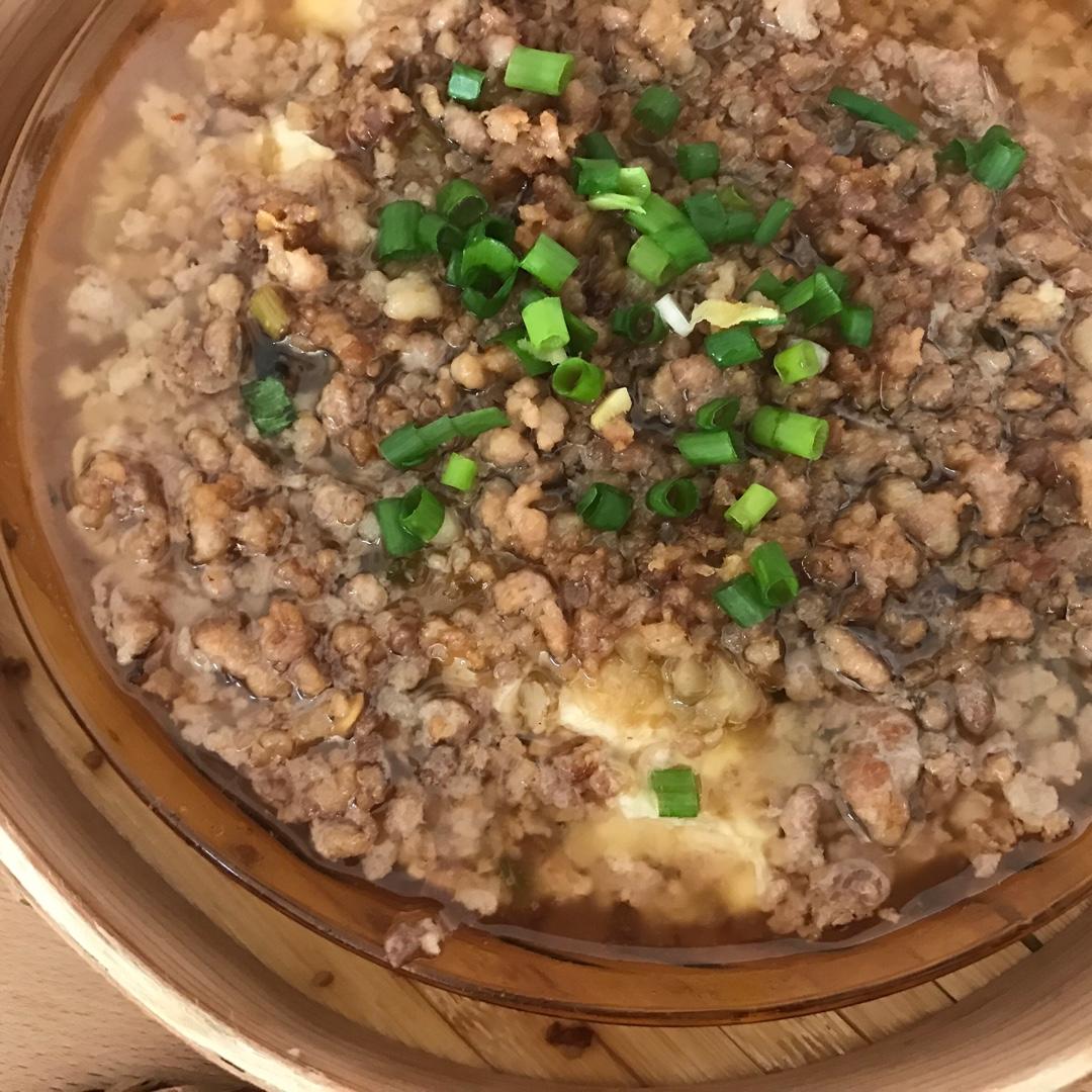 肉末蒸豆腐