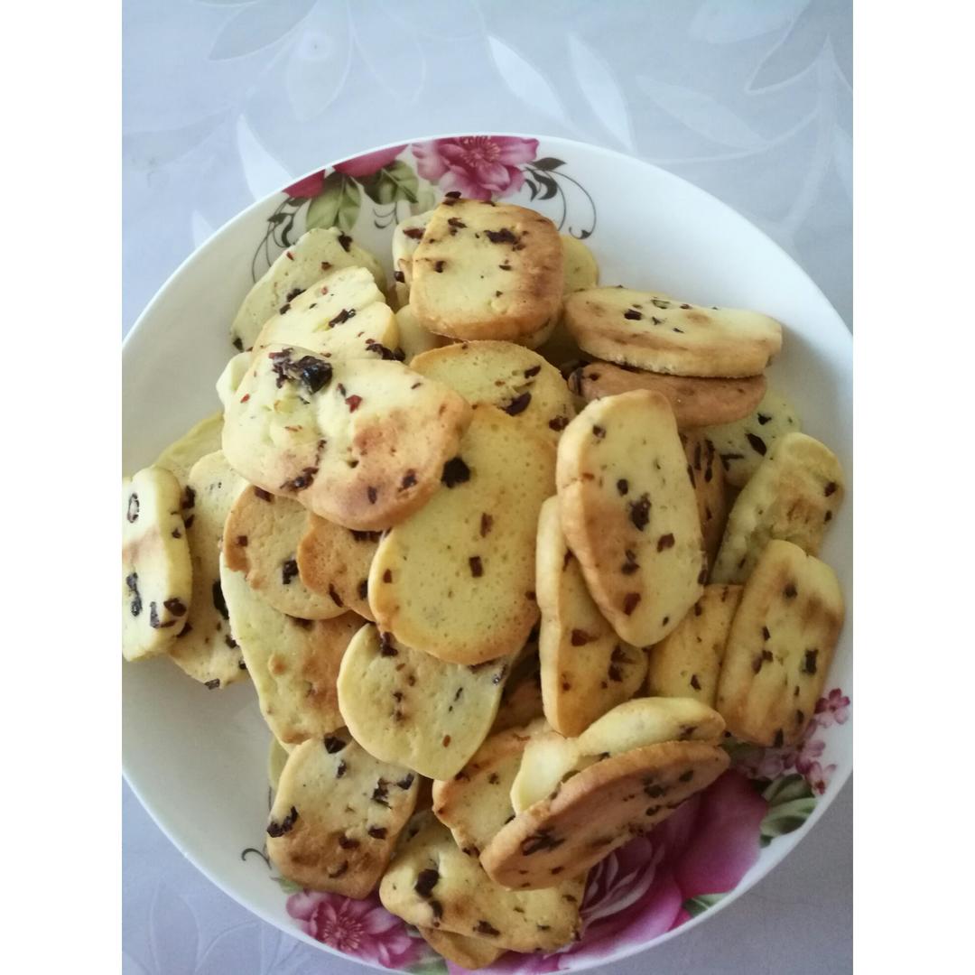 低糖少油版蔓越莓饼干