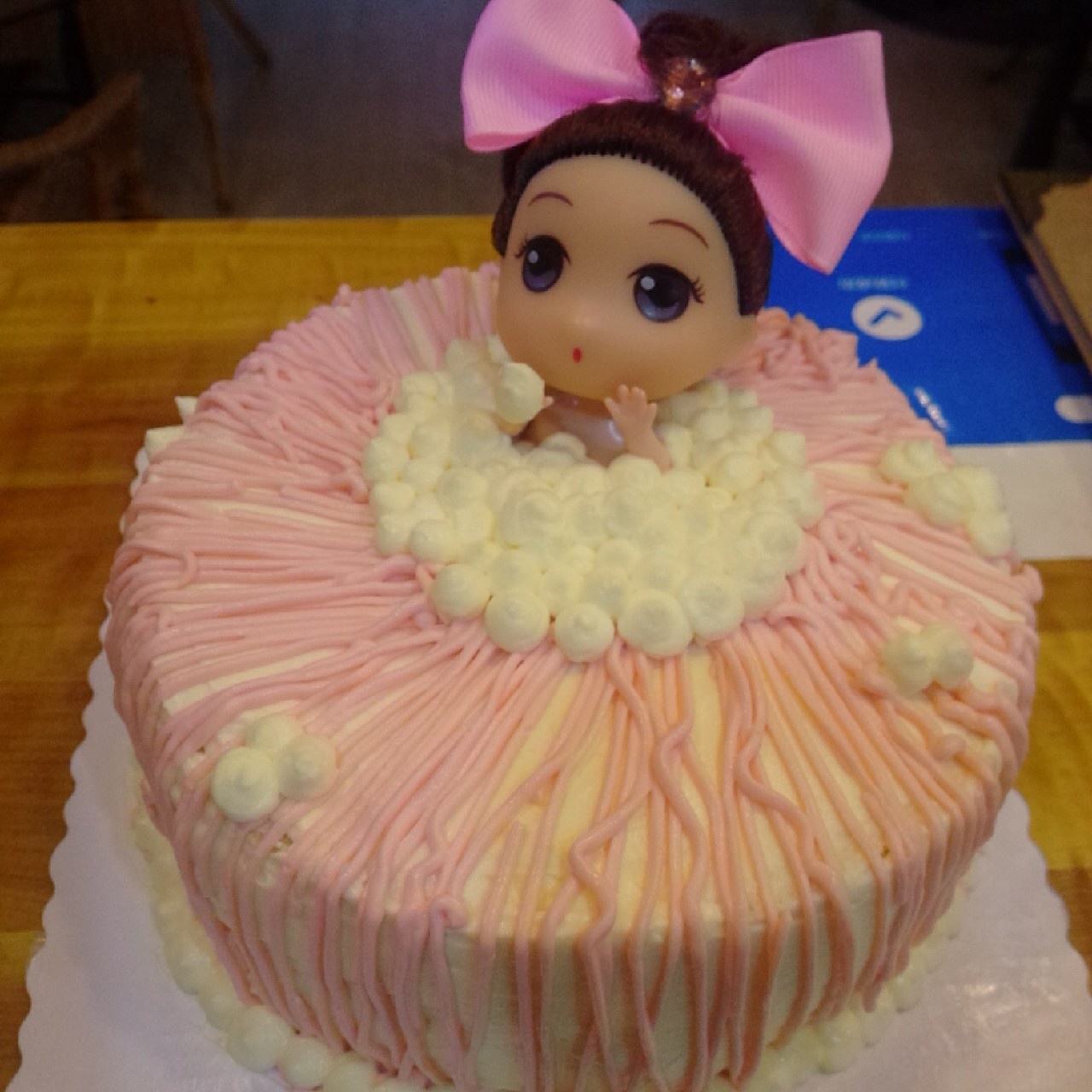 奶油芭比蛋糕