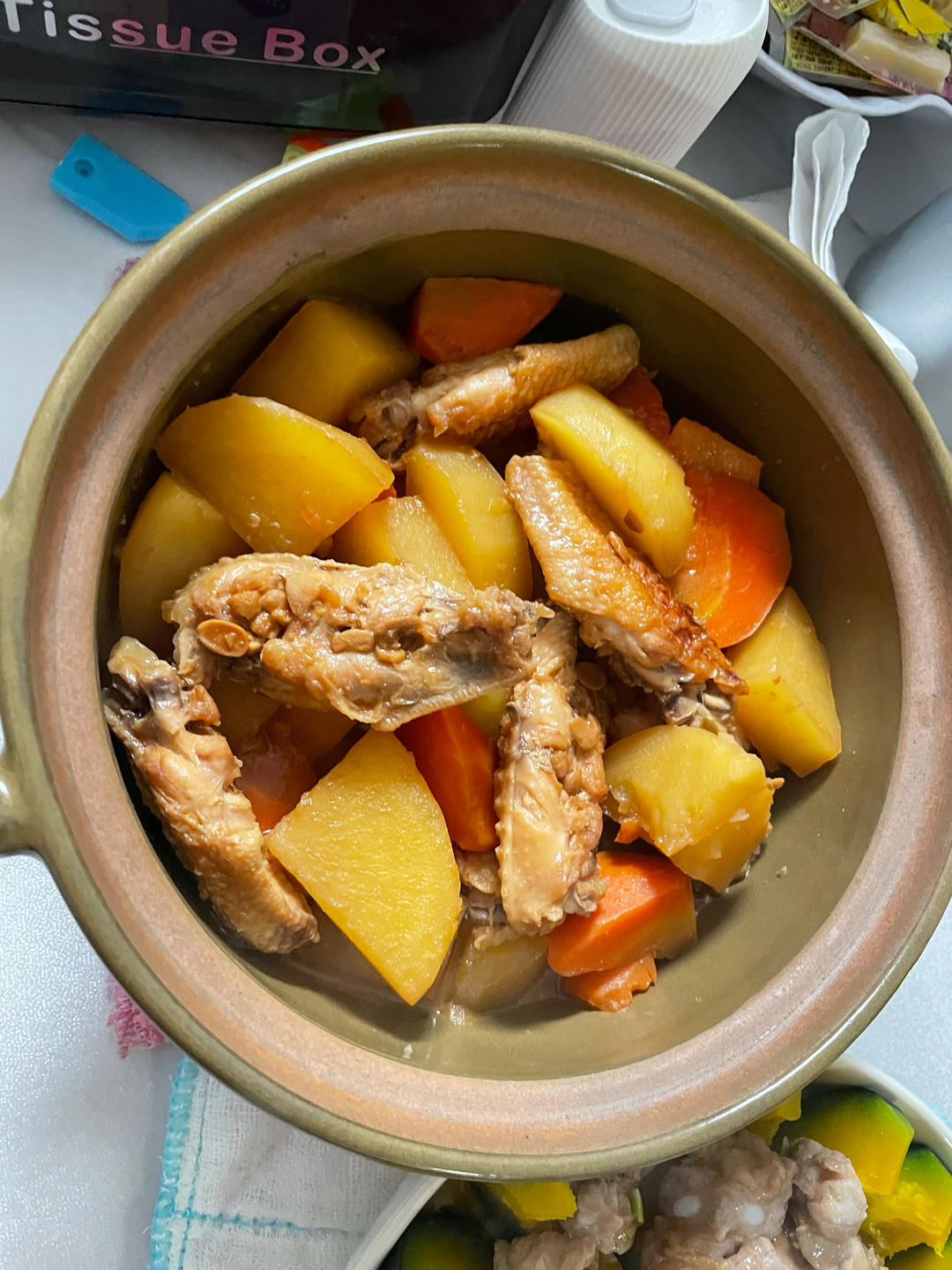 👏追剧下饭菜土豆鸡翅煲🙊一口气三碗饭