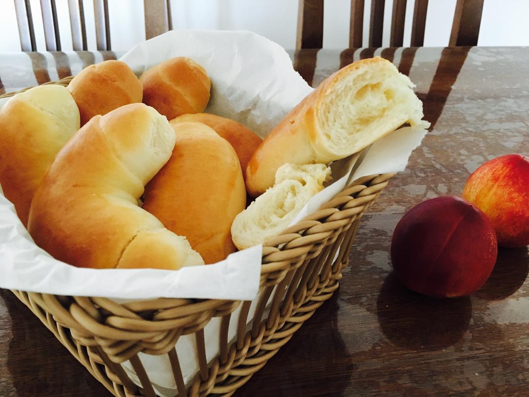 纯奶手撕吐司的做法 步骤1