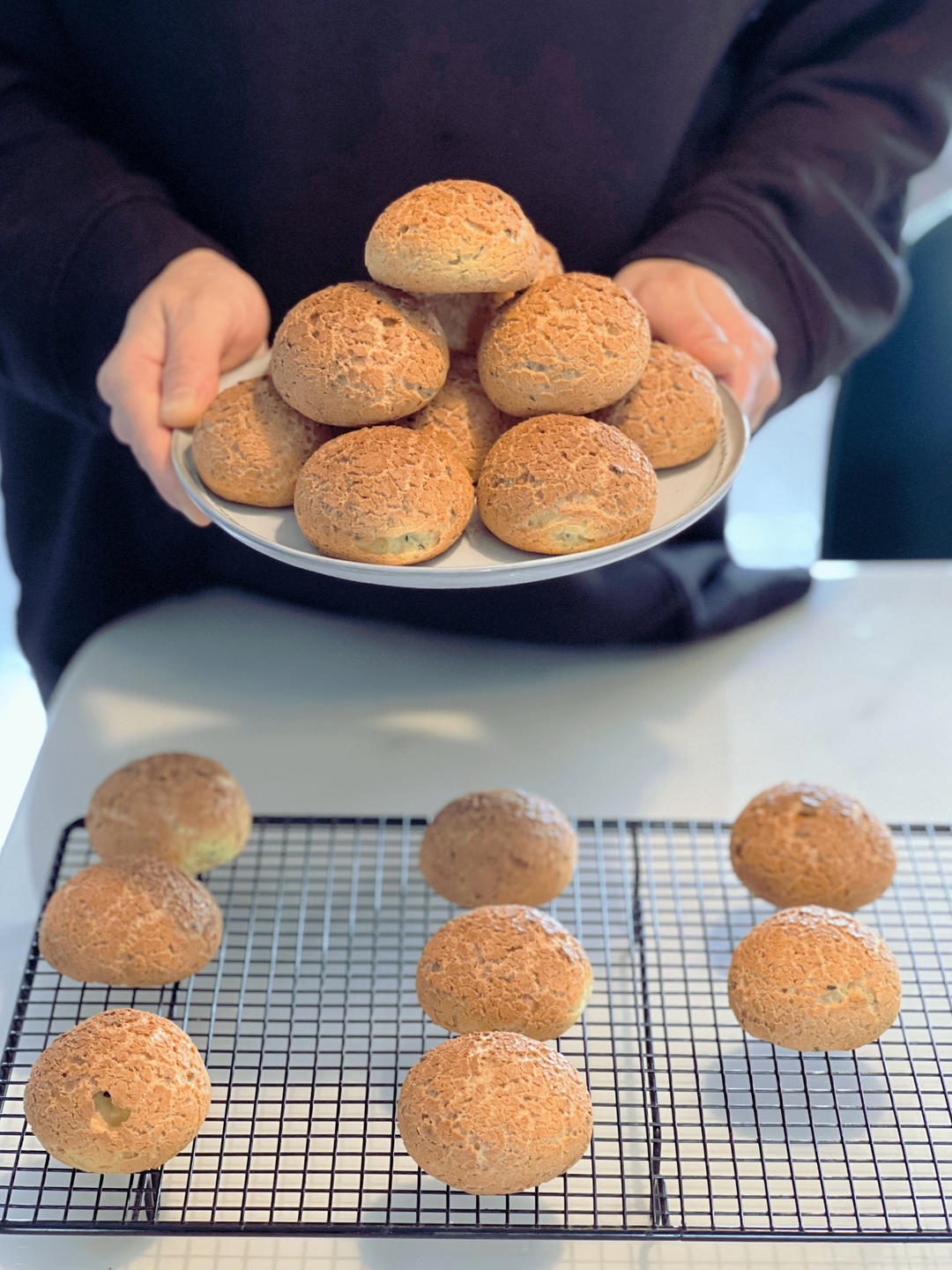 5分钟超快速｜空心麻薯球｜恐龙蛋面包球｜Q弹好吃｜完爆山姆会员店