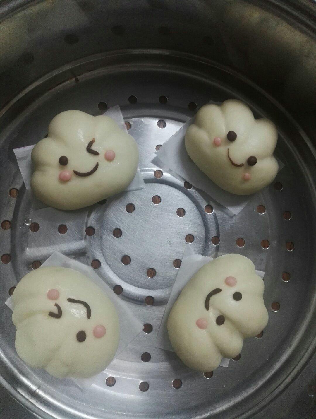 《Tinrry+》美姬老师教你做可爱云朵造型馒头