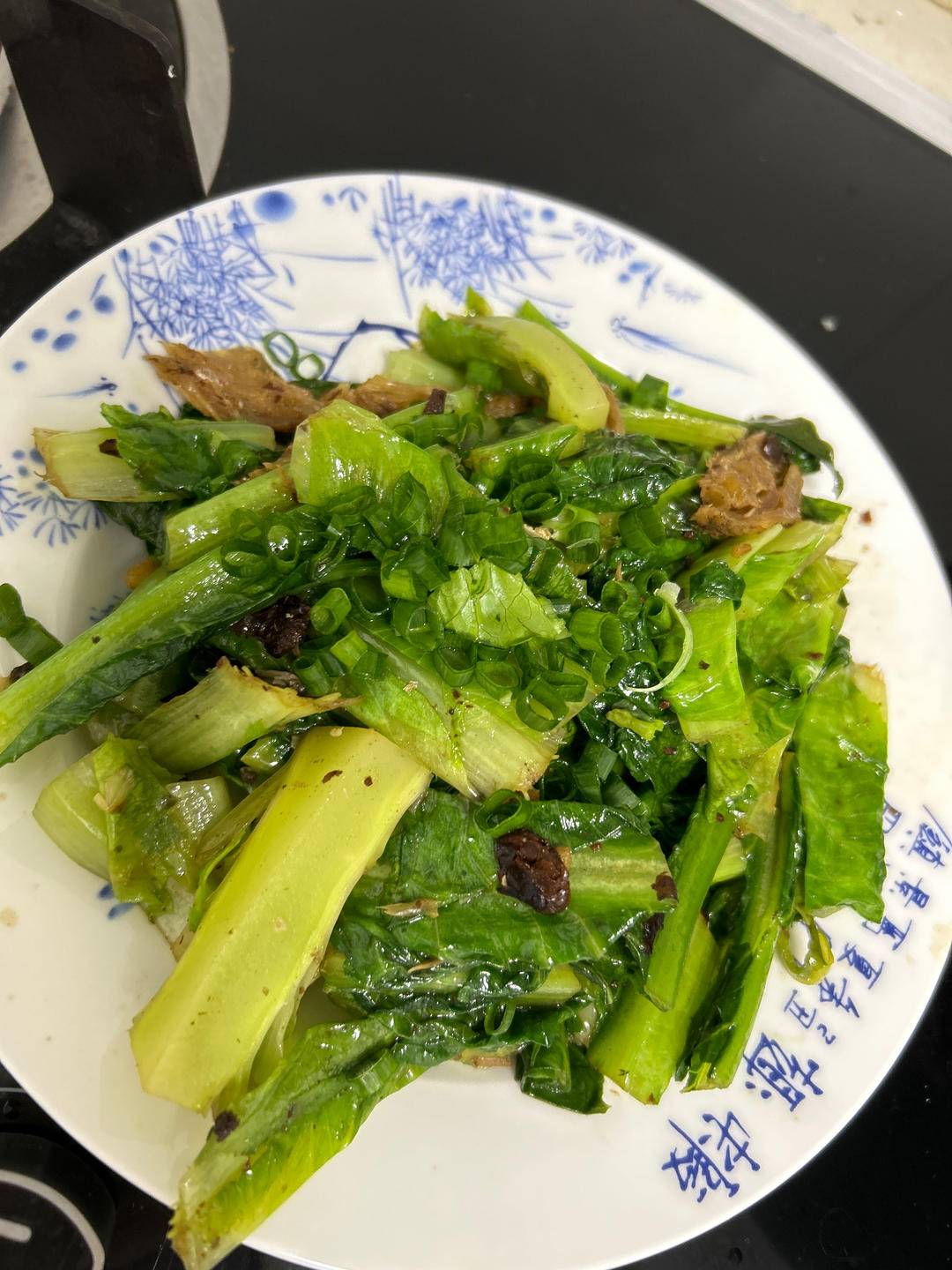 豆鼓鲮鱼油麦菜