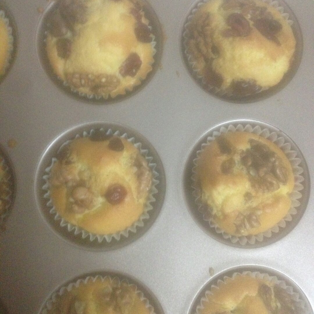 软绵绵的纸杯蛋糕
