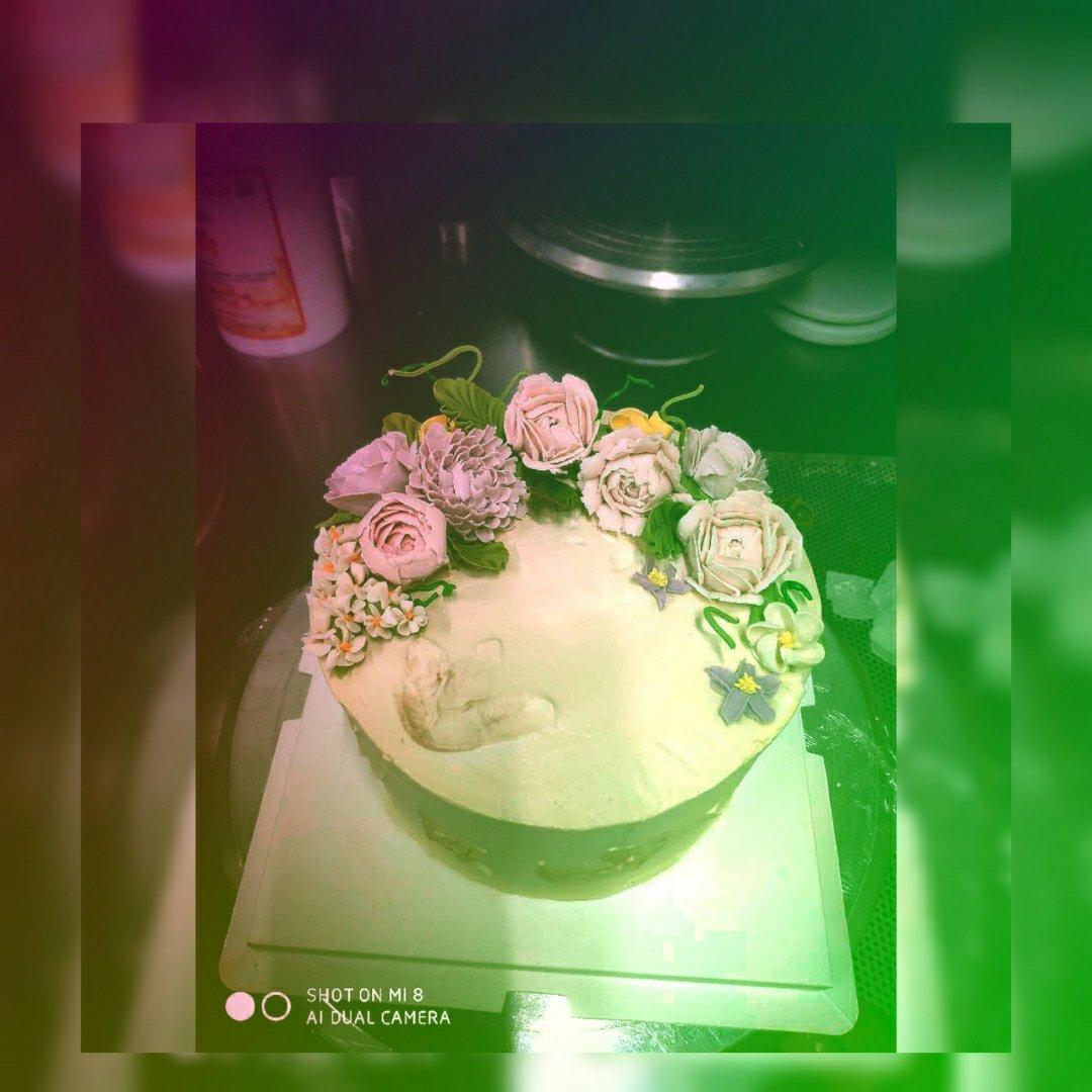 韩式豆沙裱花分享站