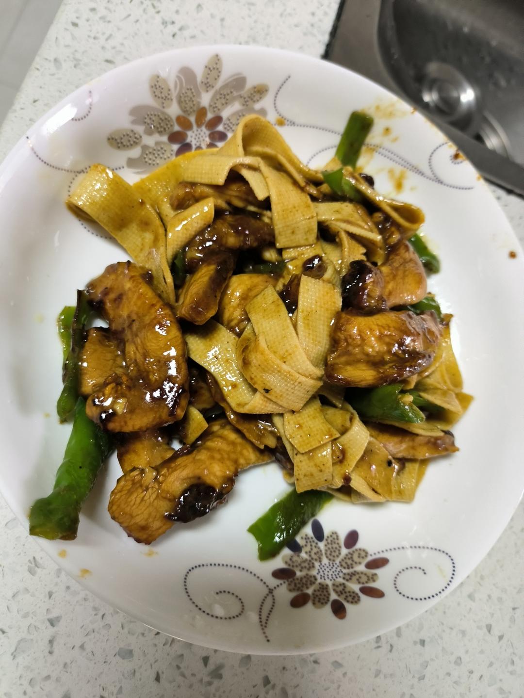 下饭肉丝千张丝