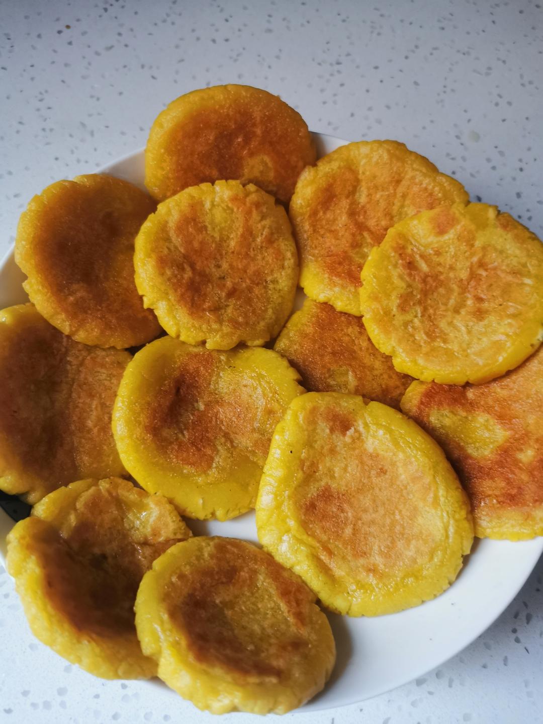 平底锅版南瓜饼新手可做