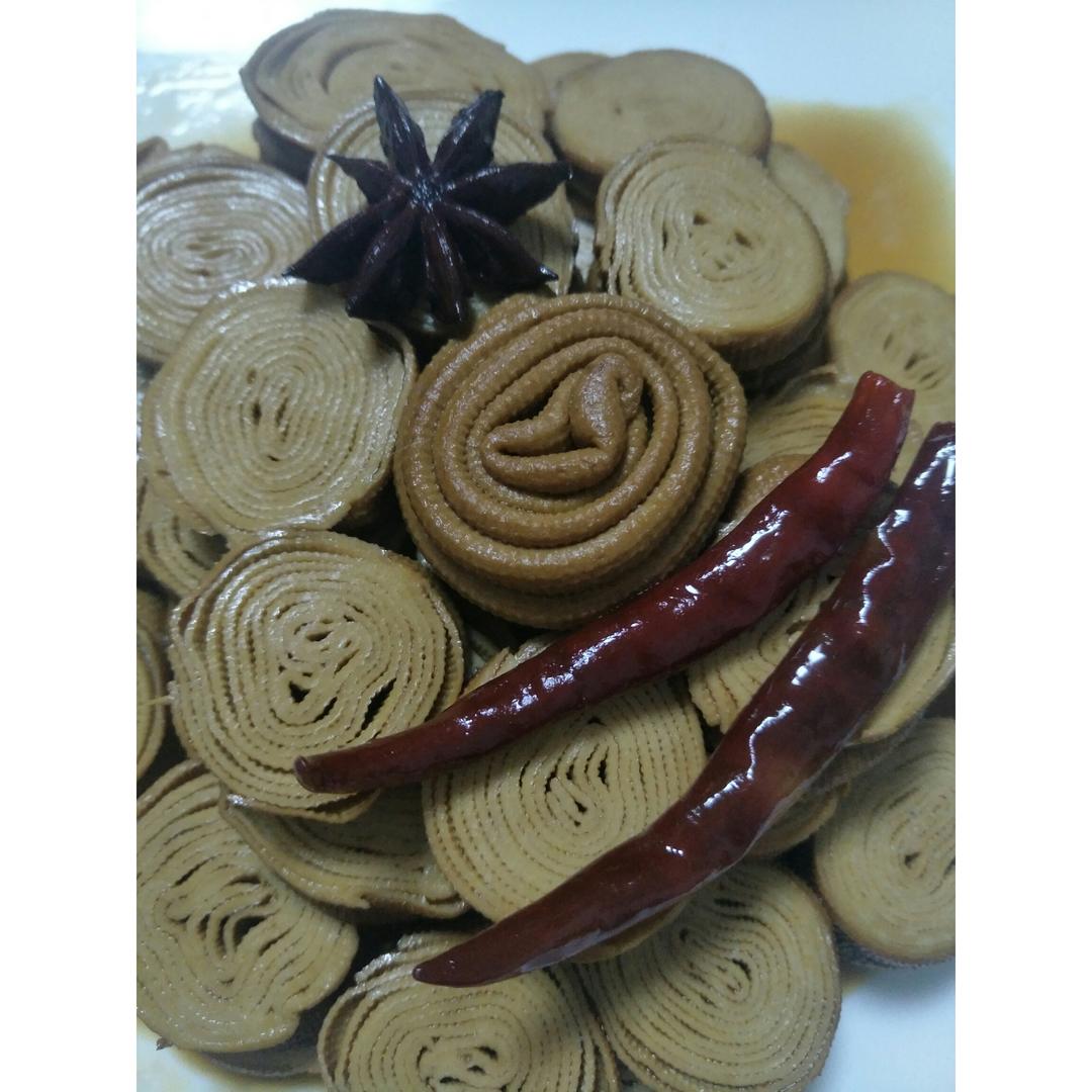 堂妈教你做香辣豆皮卷