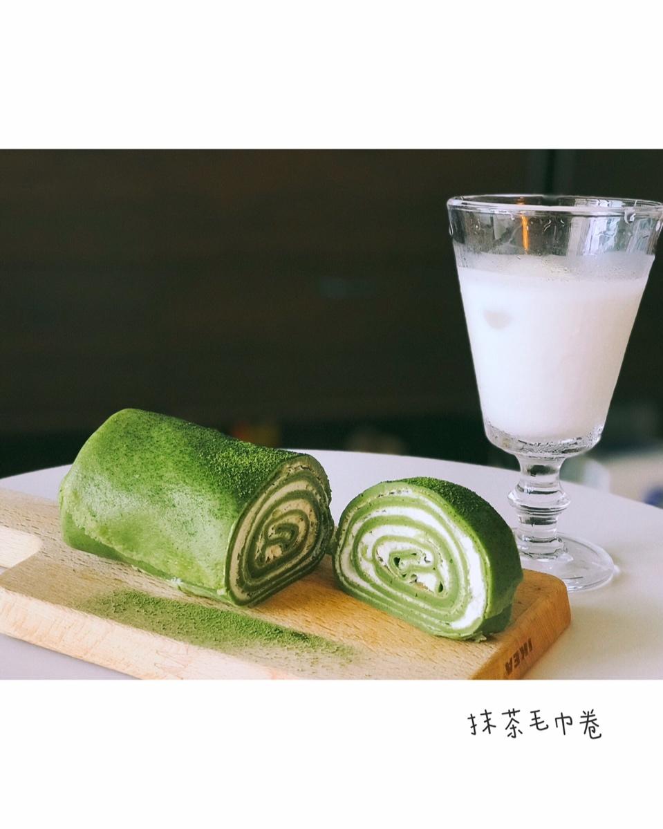 【抹茶毛巾卷】