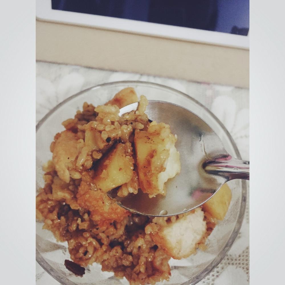 土豆焖饭（电饭锅版）