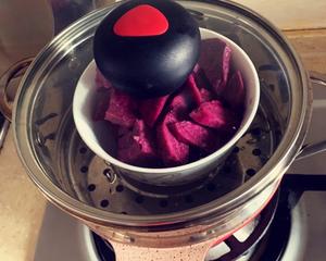宝宝辅食-紫薯泥的做法 步骤3