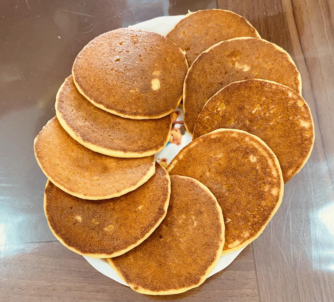 学校学的玉米饼