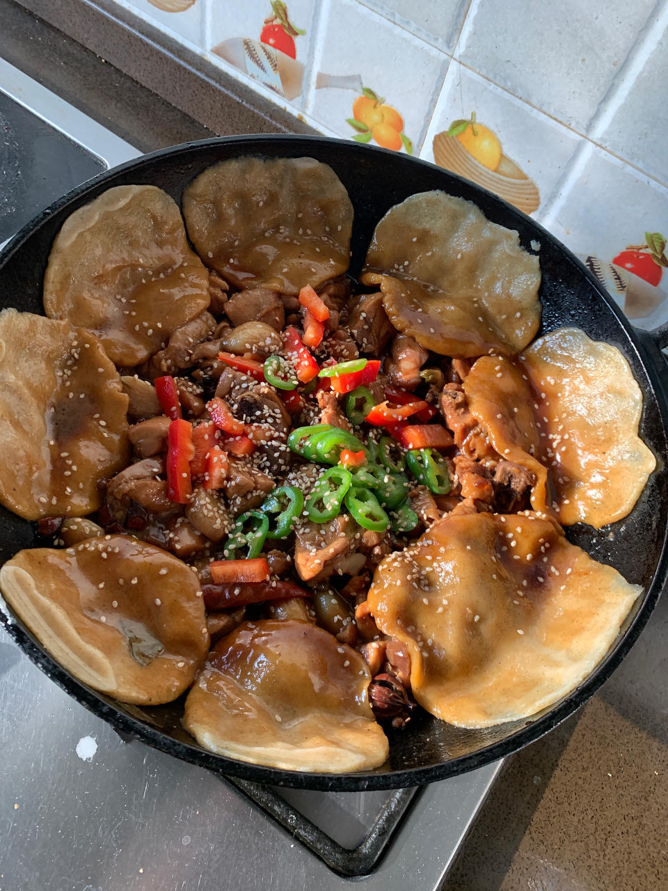 地锅鸡+自制红油【曼食慢语】