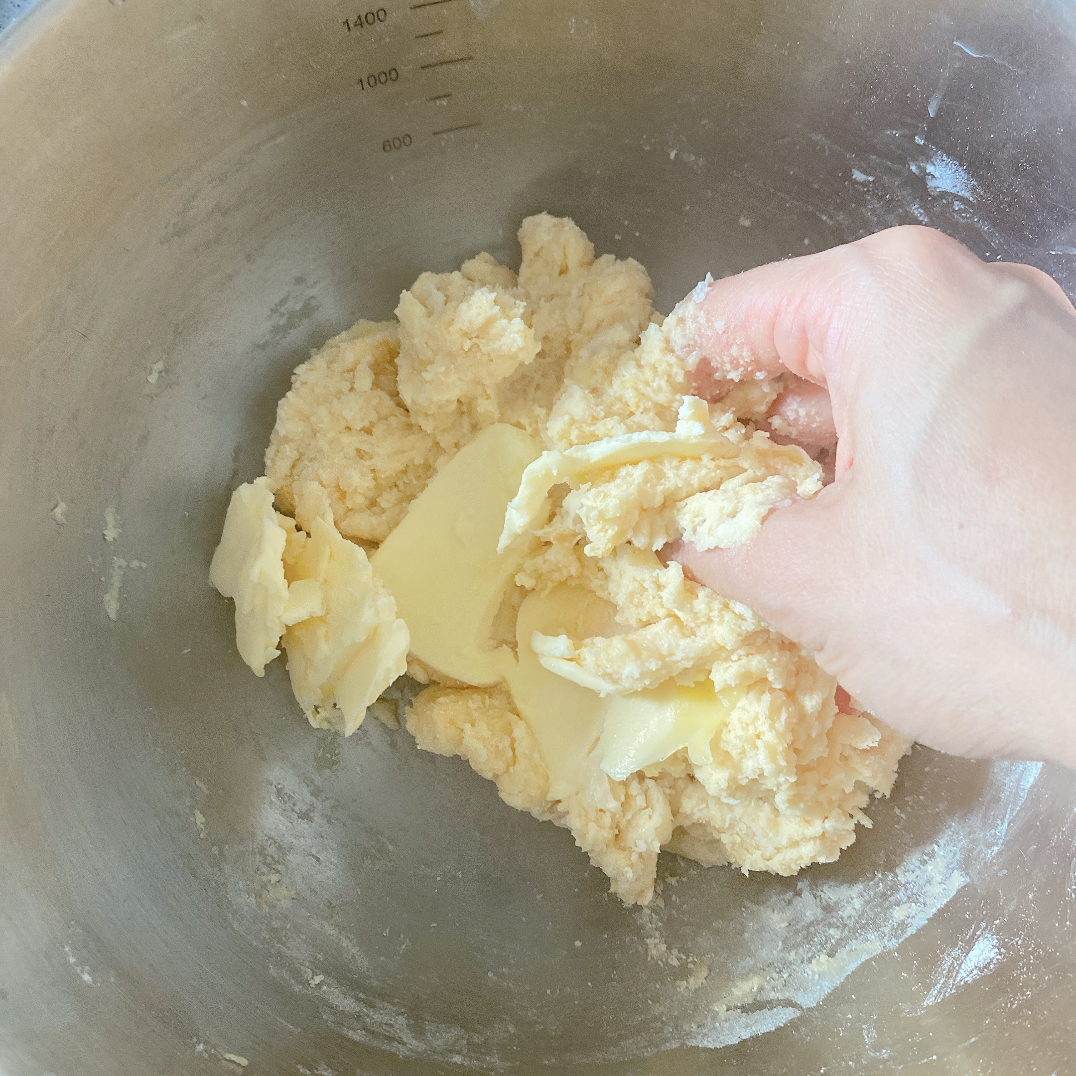 松饼粉版酵母松饼的做法 步骤3