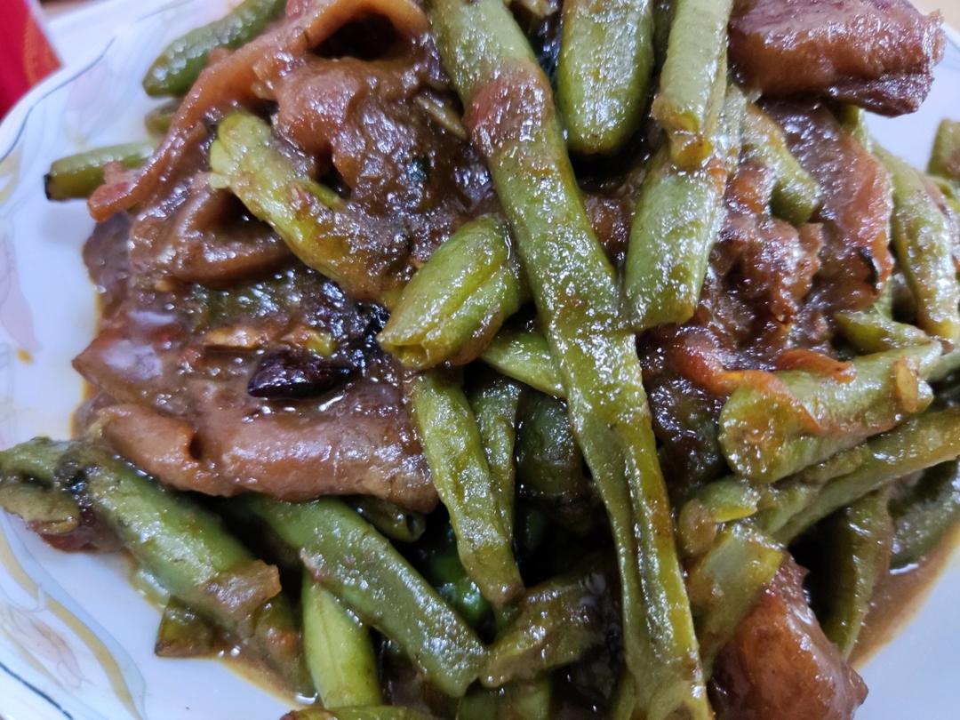 豆角炖肉