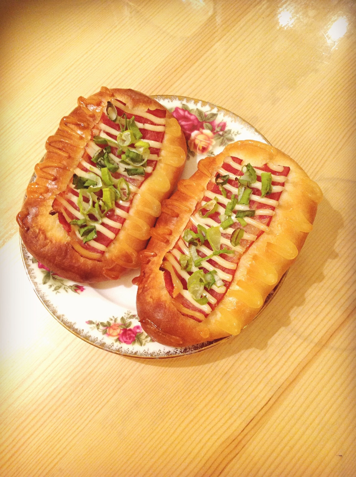 xia-16做的培根面包