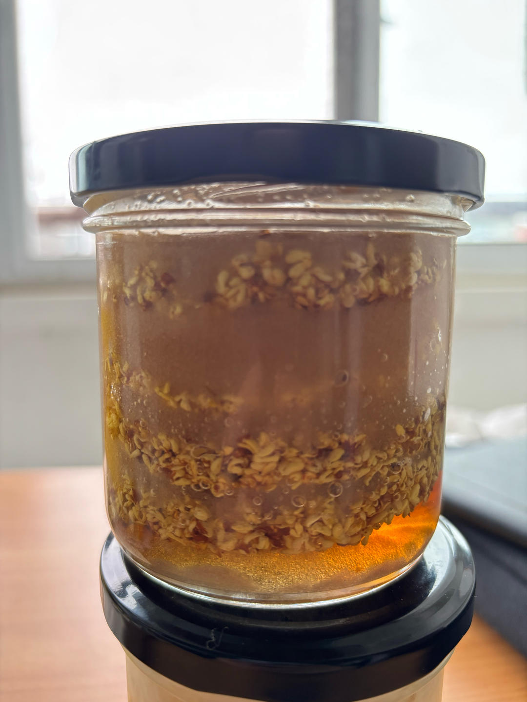奶奶教我做的桂花蜜 满屋飘香 一次就成功了