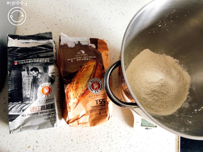 纯奶手撕吐司的做法 步骤1