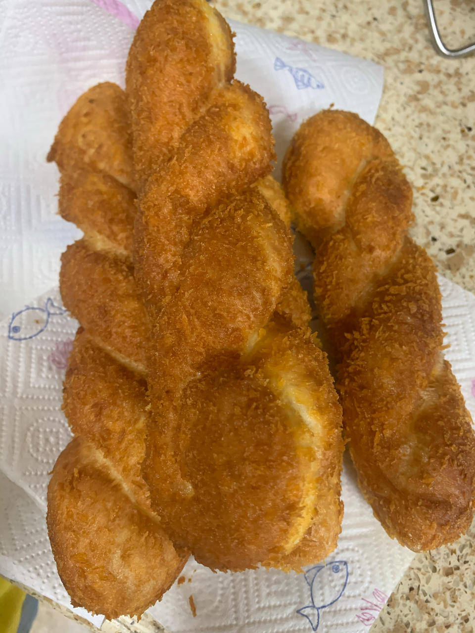 新晋网红|酸奶爆浆大麻花（油炸版/烤箱版）