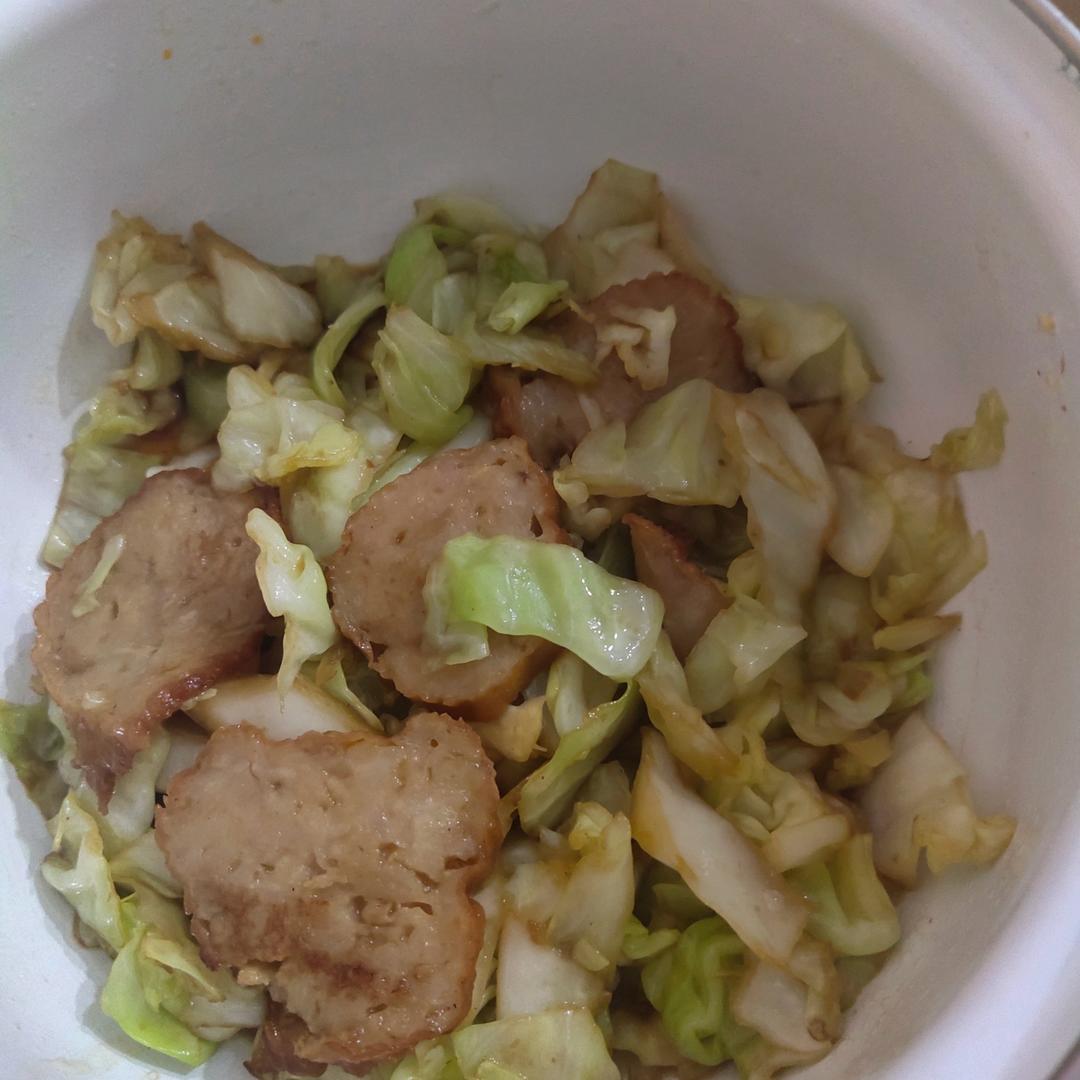 圆白菜炒五花肉，懒人的癸花宝典