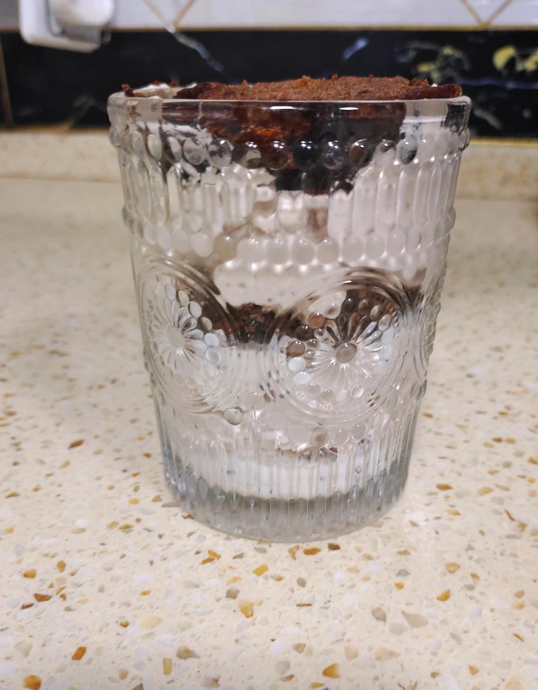 每天吃都不会腻的可可脆皮提拉米苏隔夜燕麦