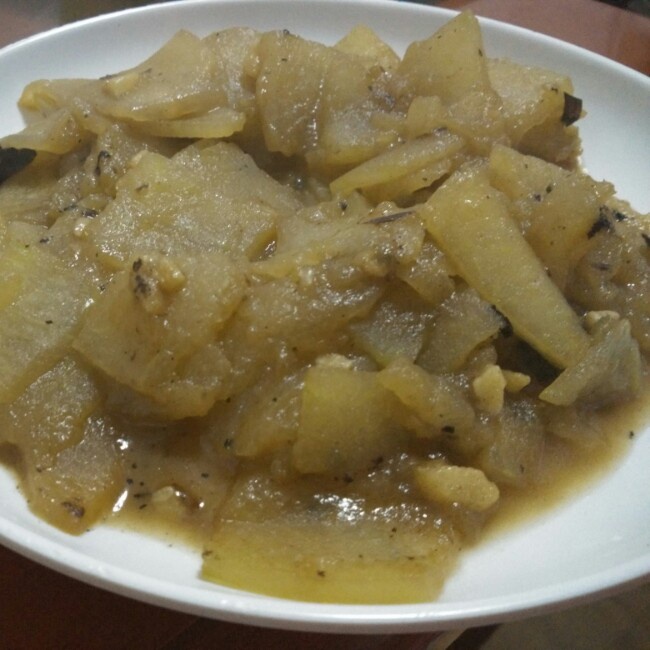 蚝油冬瓜