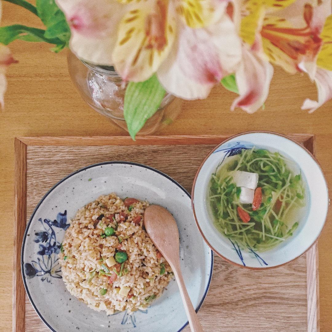 香椿芽炒饭