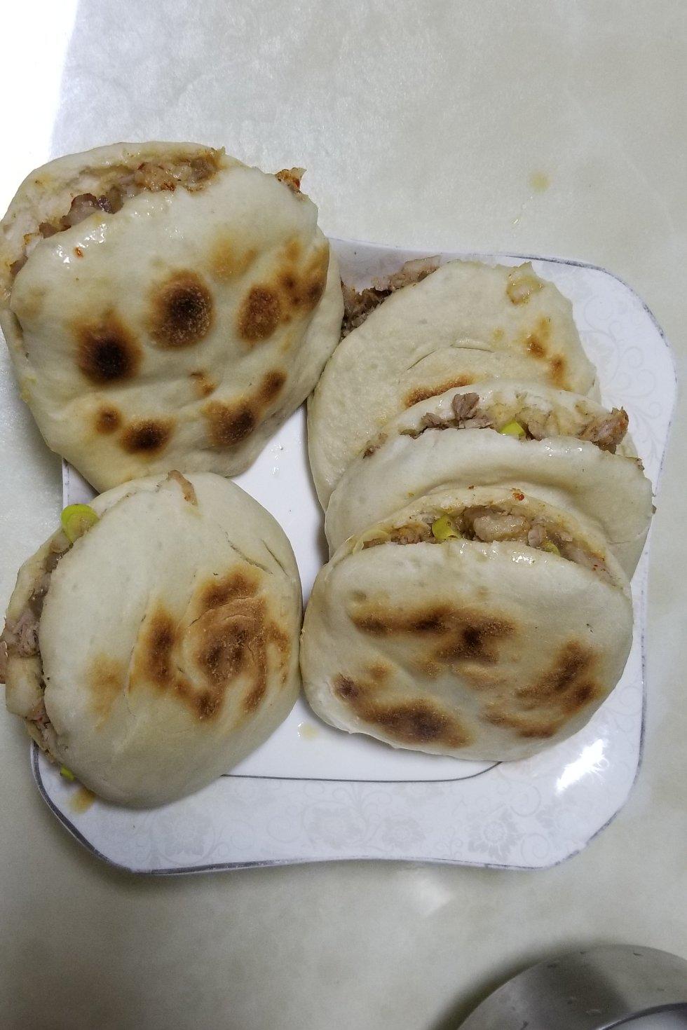 肉夹馍(白吉馍的制作)