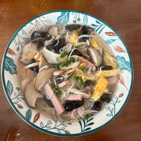 低卡减脂餐~三鲜菌菇汤